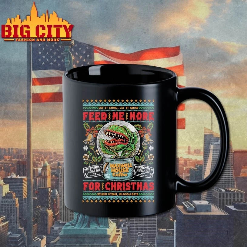 Feed Me For Christmas ugly shirt