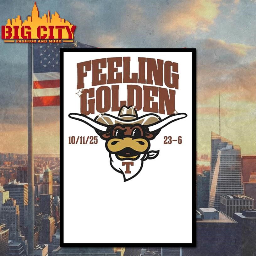 Feeling Golden 23-6 Texas Football 2025 New Shirt