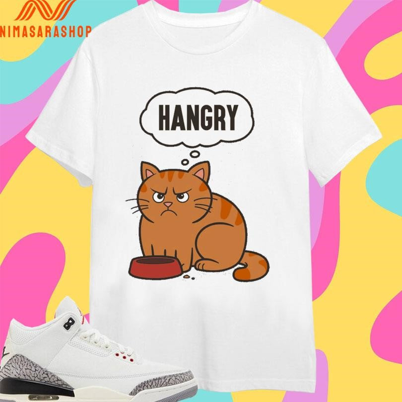 Feeling Hangry Cat Shirts