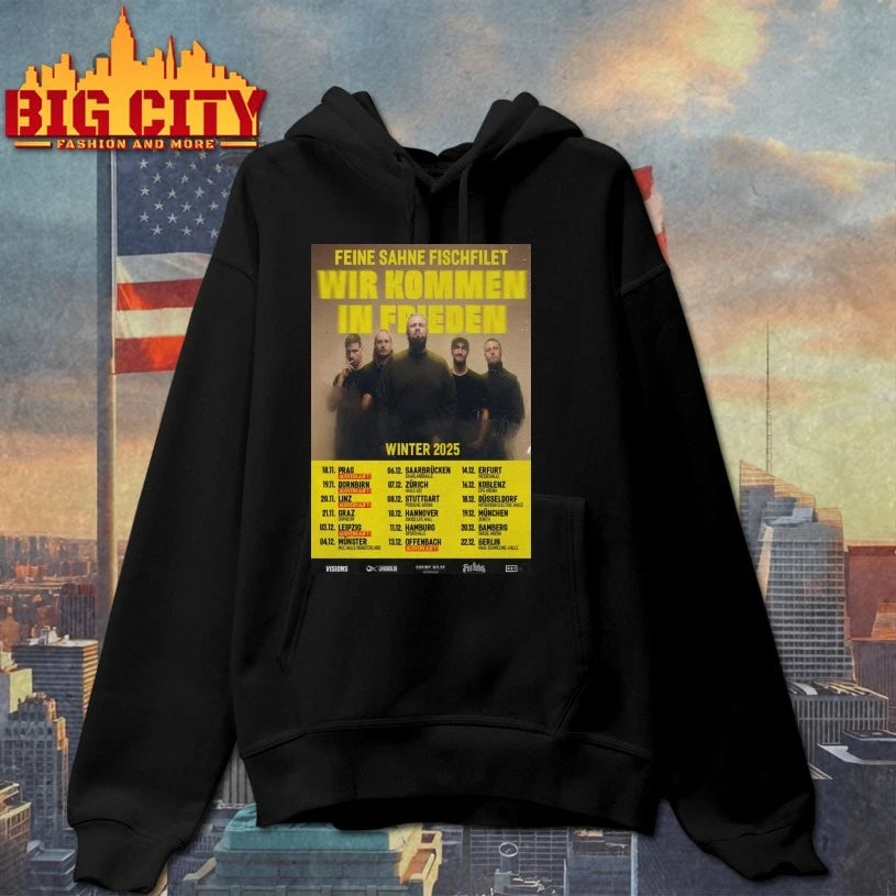 Feine Sahne Fischfilet Winter 2025 Tour Poster shirt