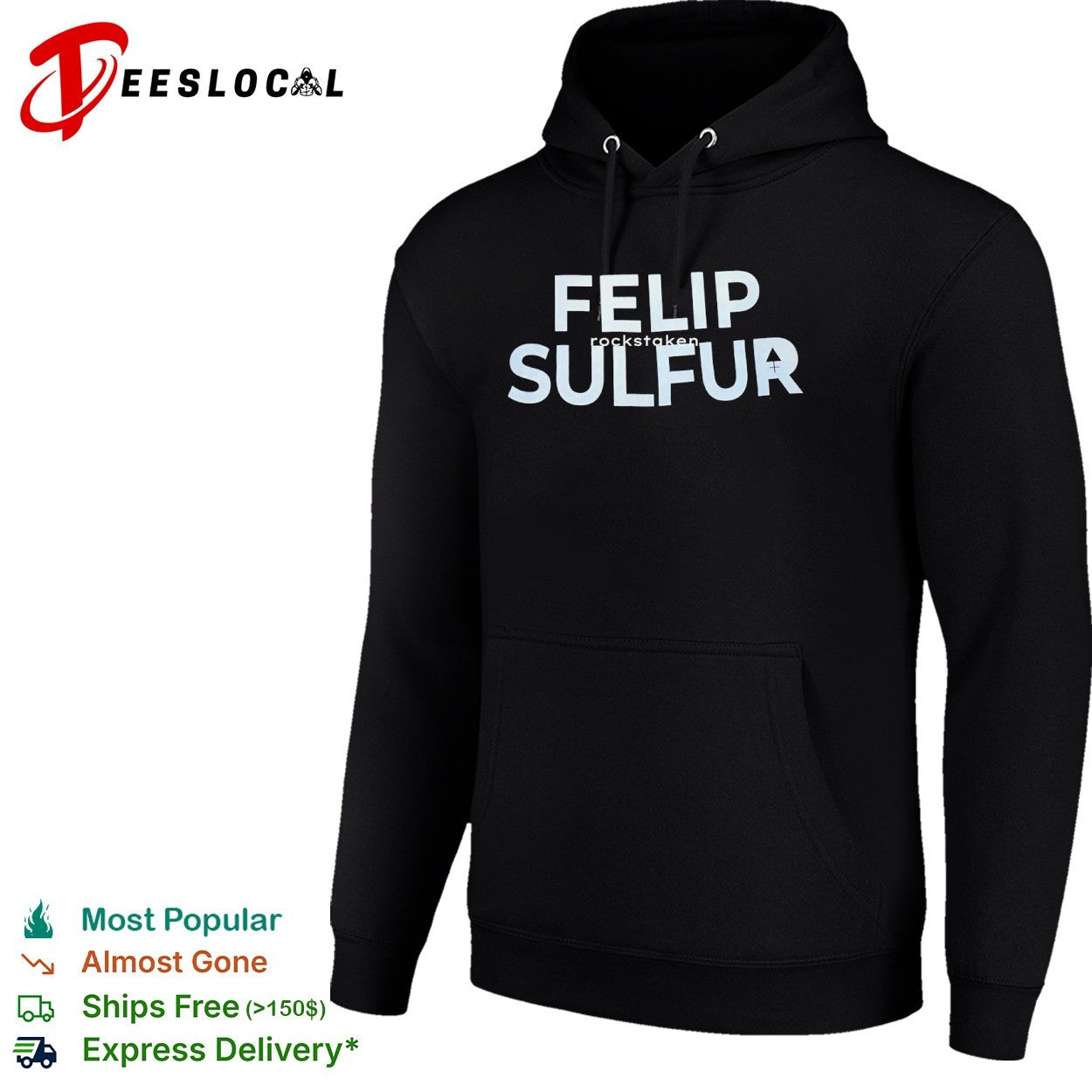 Felip Sulfur rockstaken shirt
