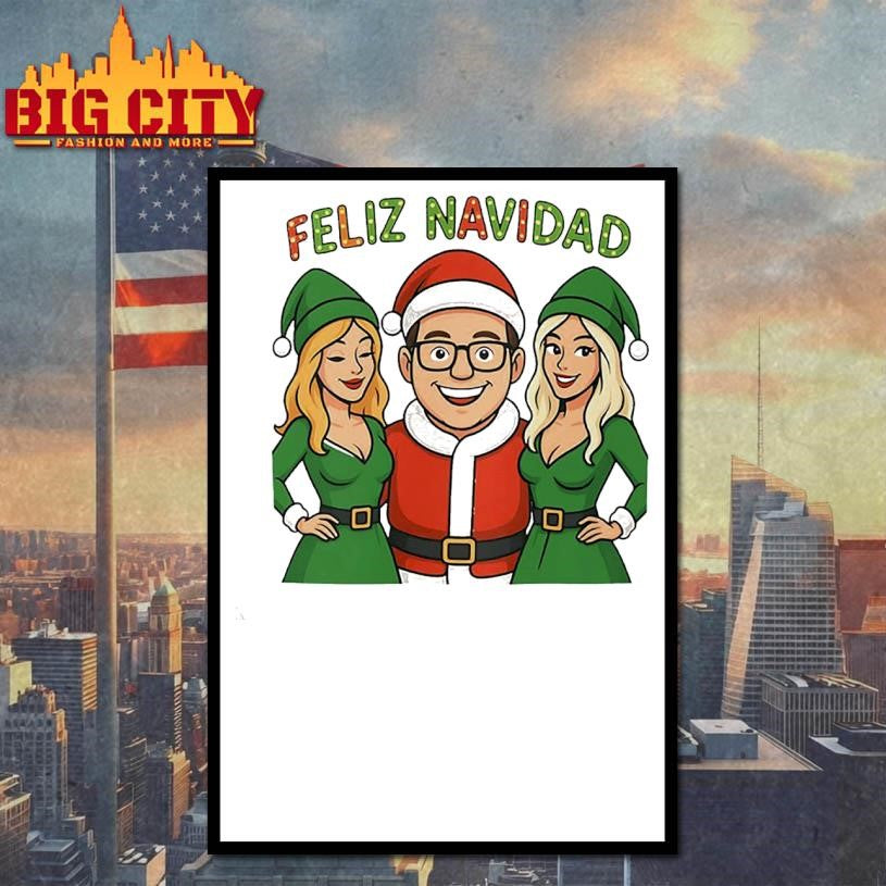 Feliz Navidad Santa Christmas shirt
