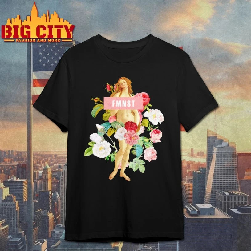 Feminist Equality Girlpower Movement Floral shirt