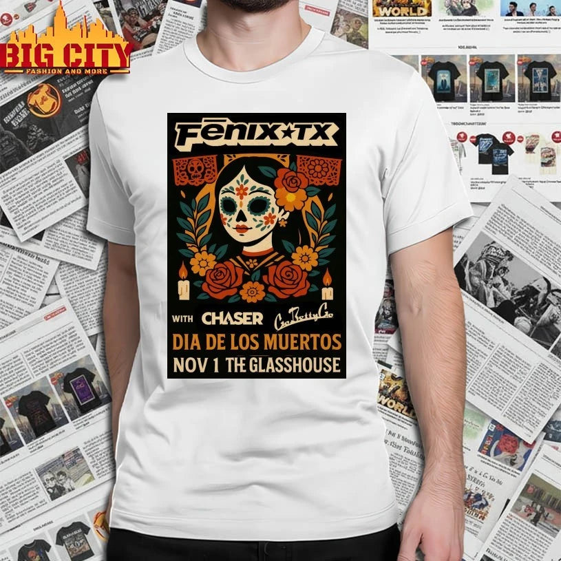 Fenix TX The Glass House In Pomona CA November 1 2025 Poster shirt