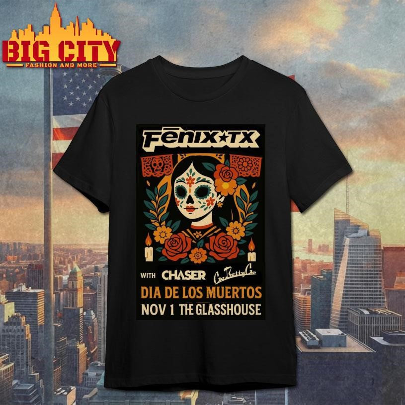 Fenix TX Tour 2025 The Glass House Pomona Poster Shirt