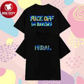 Feral Fuck Off I’m Dancing Thermal Vision Two Sided Shirt