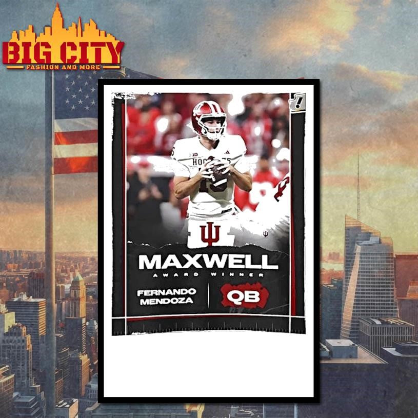 Fernando Mendoza Maxwell Awards Winner 2025 Shirt
