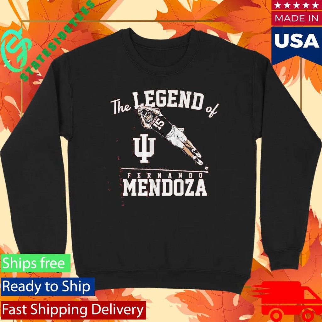Fernando Mendoza Touchdowns The Legend Signature T-Shirt