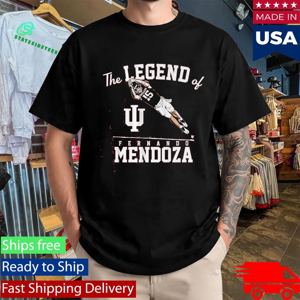 Fernando Mendoza Touchdowns The Legend Signature T-Shirt
