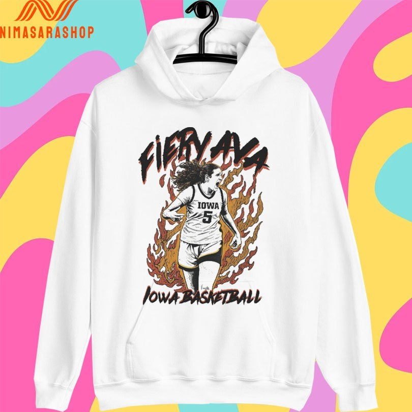 Fiery Ava Heiden Iowa Hawkeyes Women’s Basketball Shirts