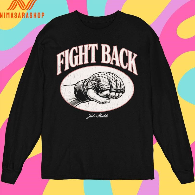 Fight Back Jake Shields Keffiyeh Shirts