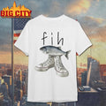 Fih Shoes Funny Misspelled Fish Meme Fih Calling Humor Shirt