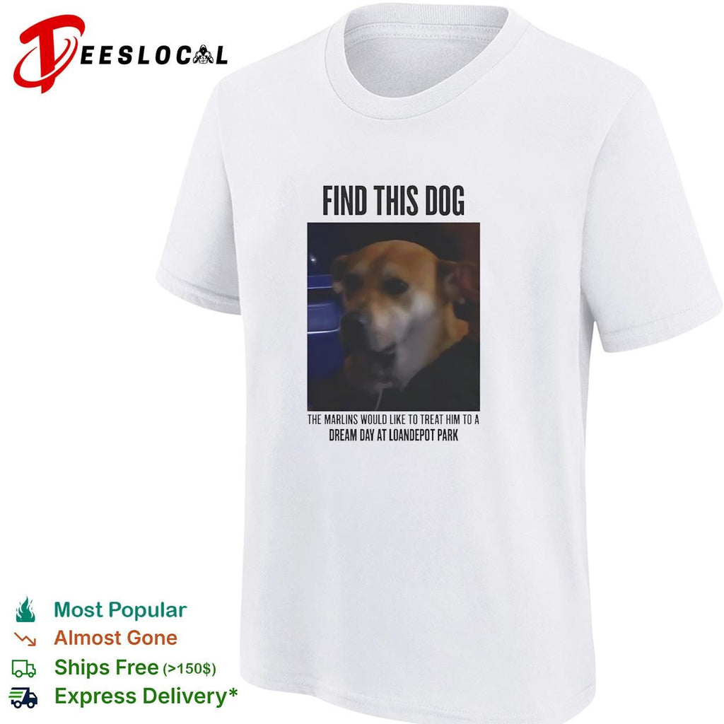 Find this dog Marlins Loandepot Park shirt
