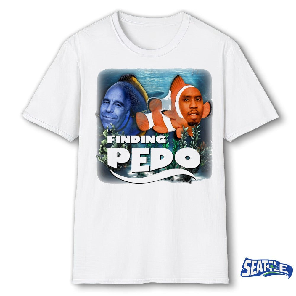 Finding Pedo Jeffrey Epstein and Sean Diddy Combs t-shirt