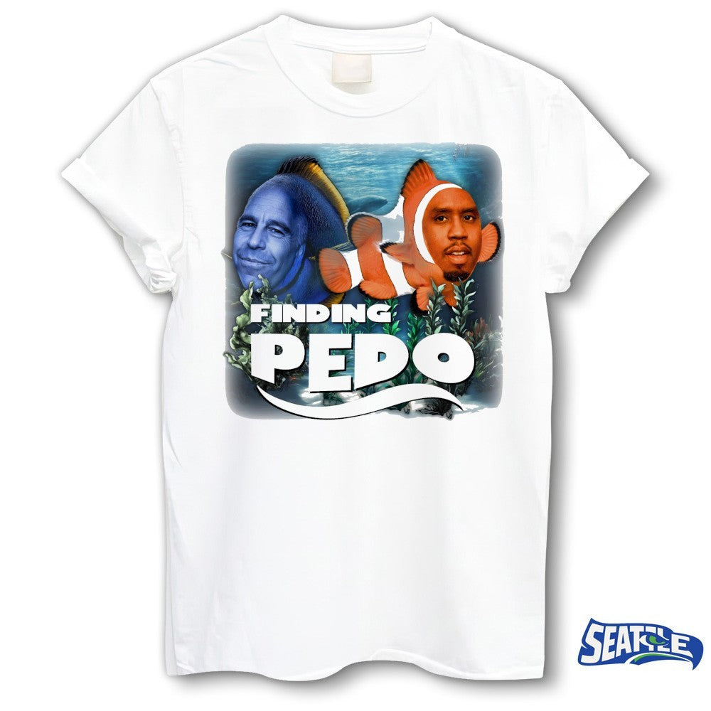 Finding Pedo Jeffrey Epstein and Sean Diddy Combs t-shirt