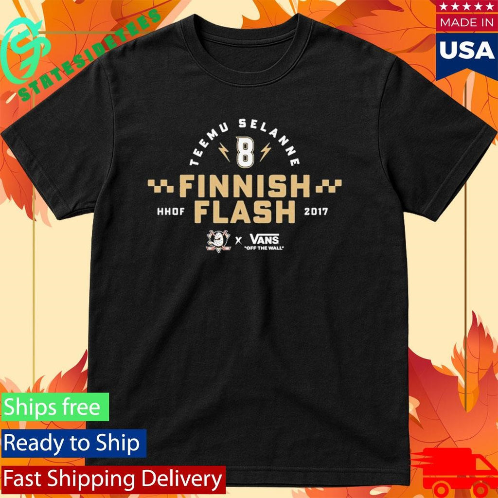 Finnish Flash Checkered Teemu Selanne Shirt