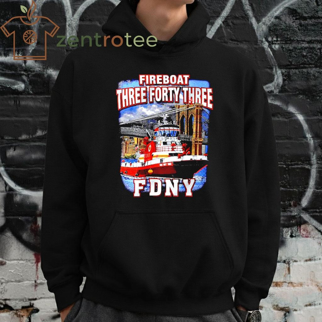 Fire Boat 343 FDNY paint shirt