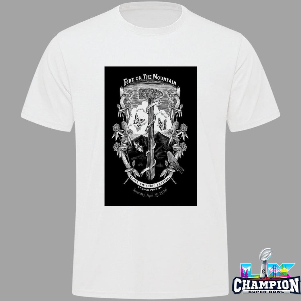 Fire On The Mountain Festival Apr 25 2026 Spruce Pine Nc Shirt