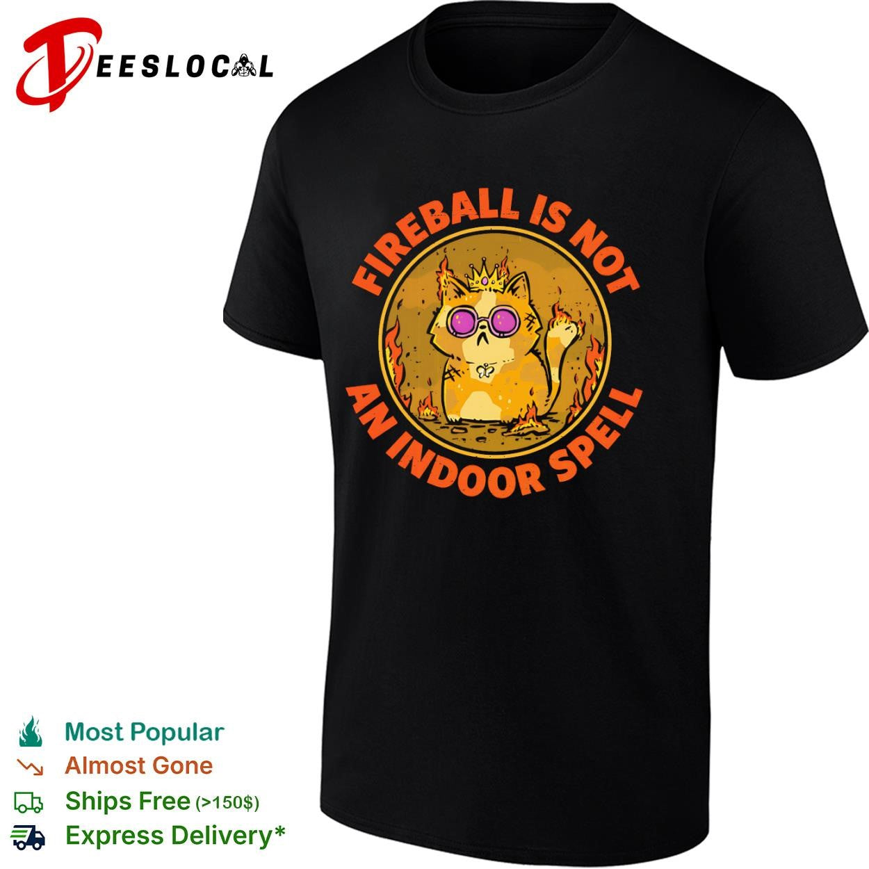 Fireball is not an indoor spell Princess Donut from Dungeon Crawler Carl shirt