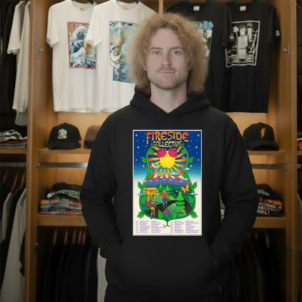 Fireside Collective Spring Live Tour 2026 Poster Shirt
