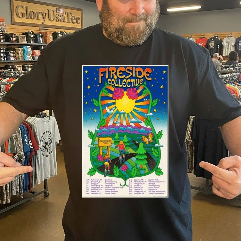 Fireside Collective Spring Live Tour 2026 Poster Shirt