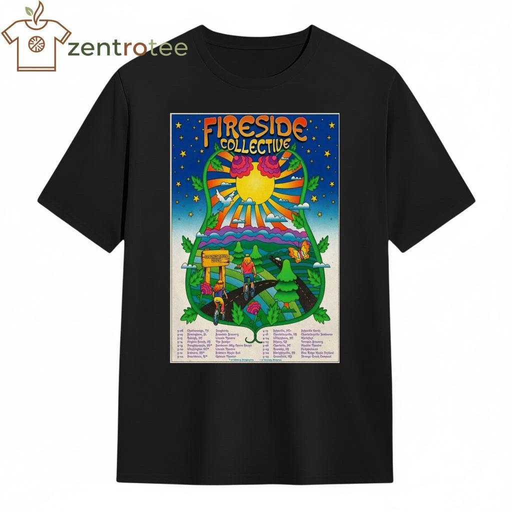 Fireside Collective Spring Tour 2026 tee