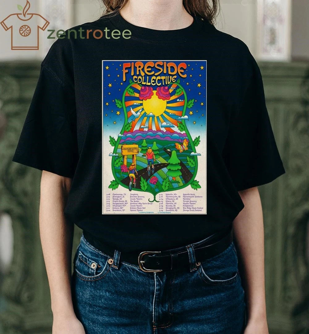 Fireside Collective Spring Tour 2026 tee