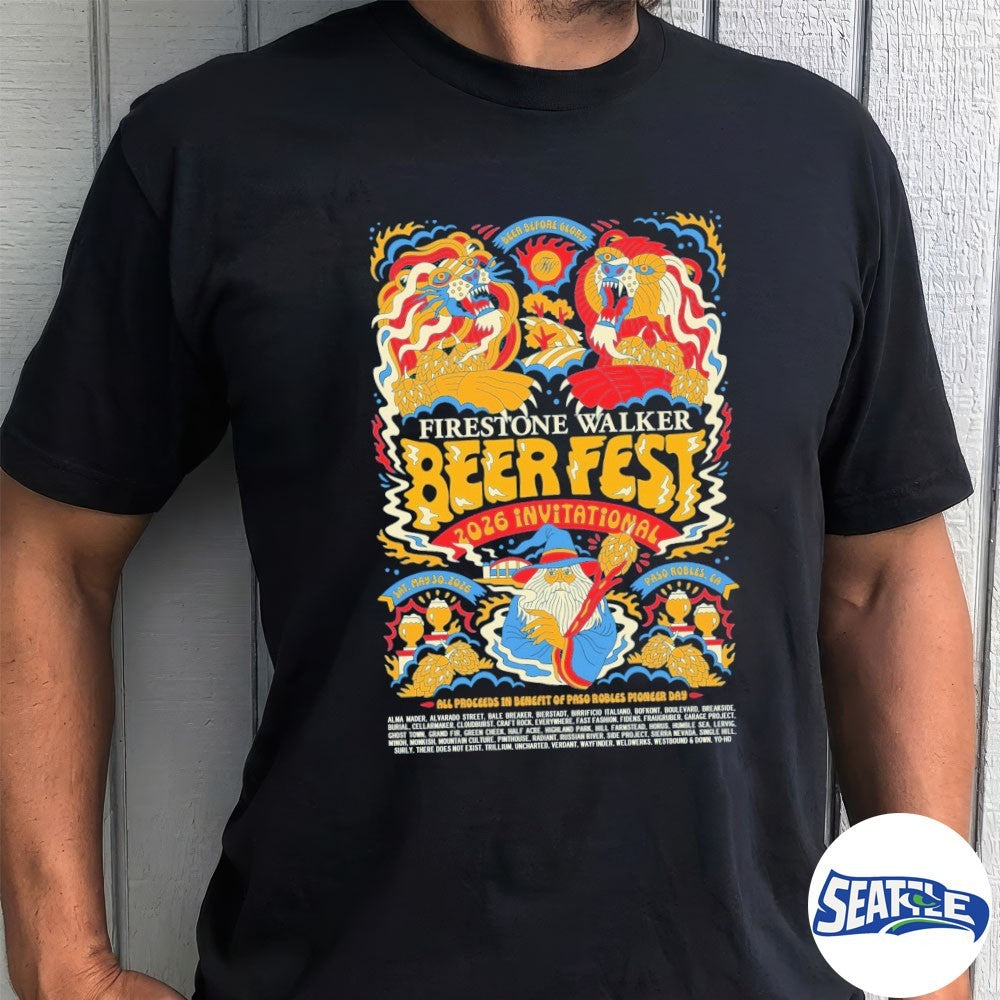 Firestone Walker Beer Fest In Paso Robles, Ca On May 30 2026 All Proceeds In Benefit Of Paso Robles Pioneer Day shirt