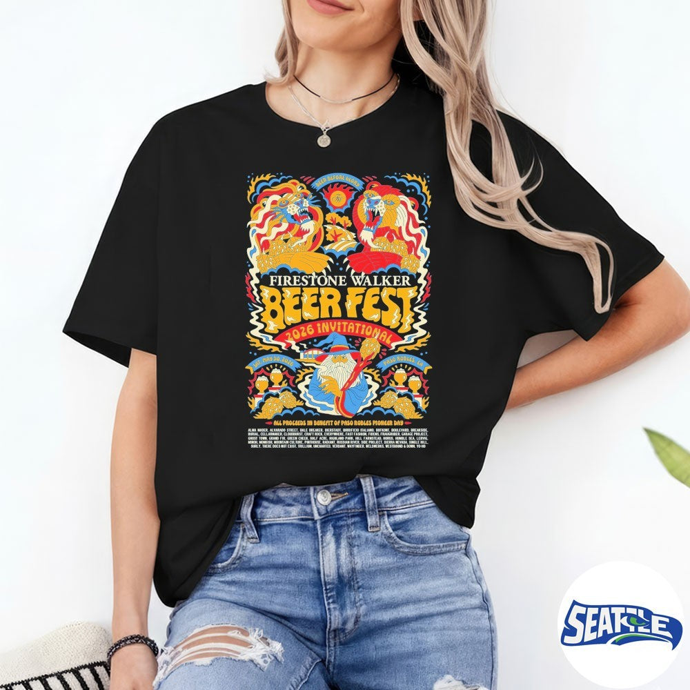 Firestone Walker Beer Fest In Paso Robles, Ca On May 30 2026 All Proceeds In Benefit Of Paso Robles Pioneer Day shirt