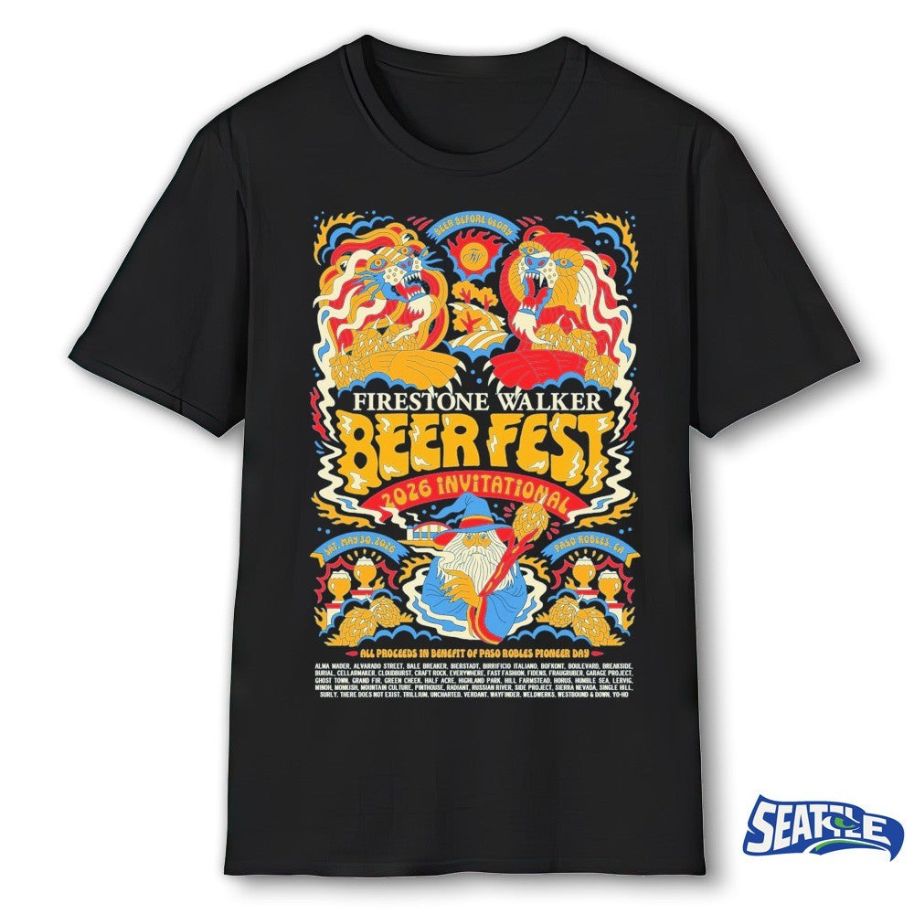 Firestone Walker Beer Fest In Paso Robles, Ca On May 30 2026 All Proceeds In Benefit Of Paso Robles Pioneer Day shirt