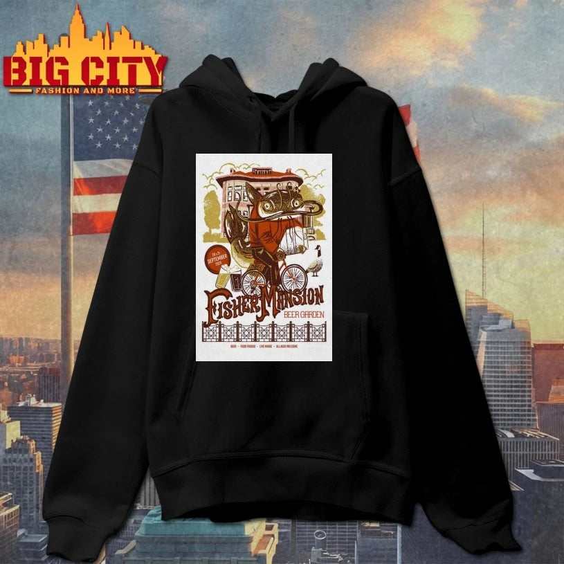 Fisher Mansion Beer Garden Sept 20-21 2025 Poster shirts