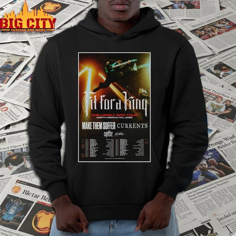 Fit For A King Borth America Fall 2025 Poster shirt