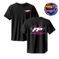 Fitzgeraldperformance Fp Pink Pinstripe Two Sided Shirt