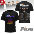 Five Tour Keep On Movin 2025 New Two Sided Shirt