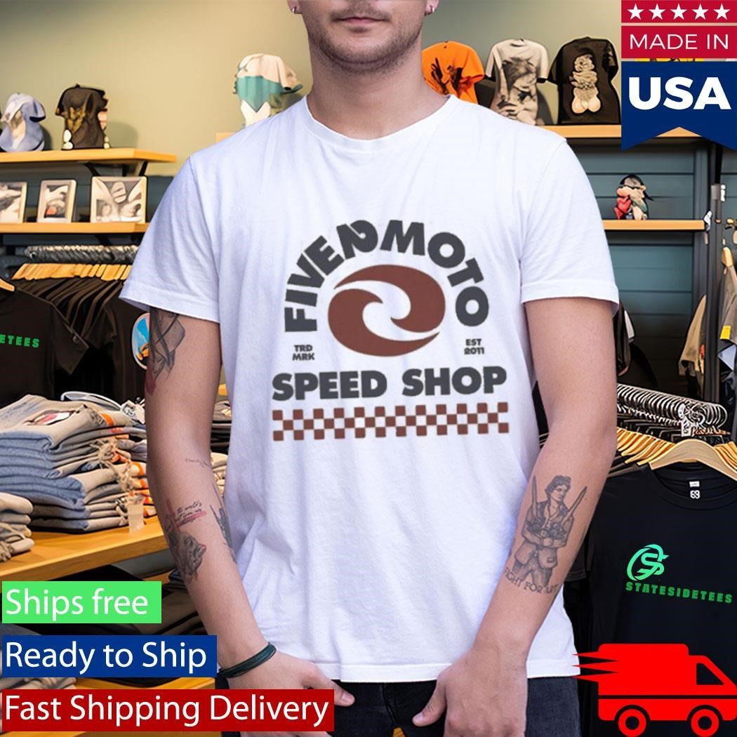 Five2 Moto Speed Shop Christian Shirt