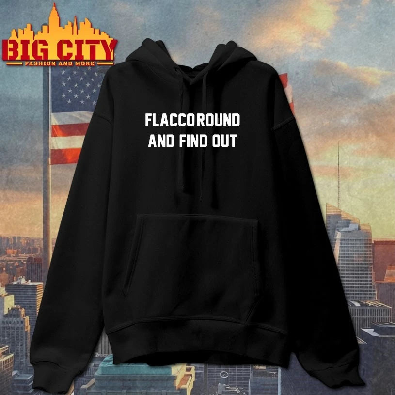 Flacco Round Find Out shirts
