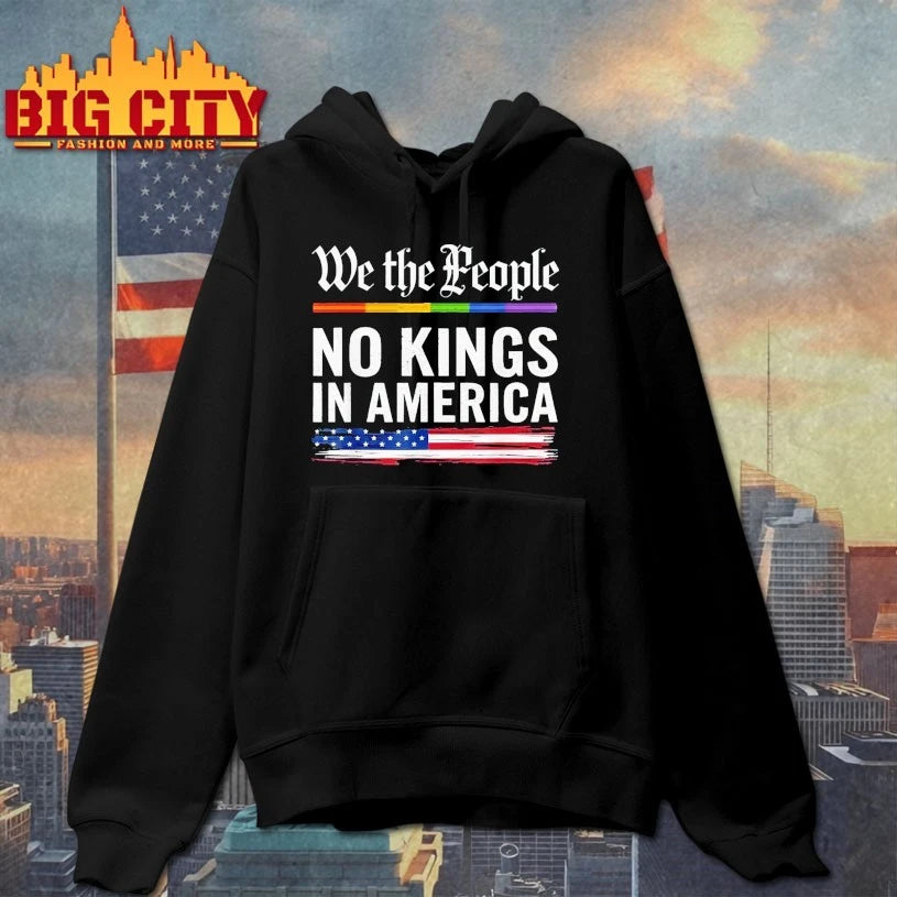 Flag We The People No Kings In America Shirt