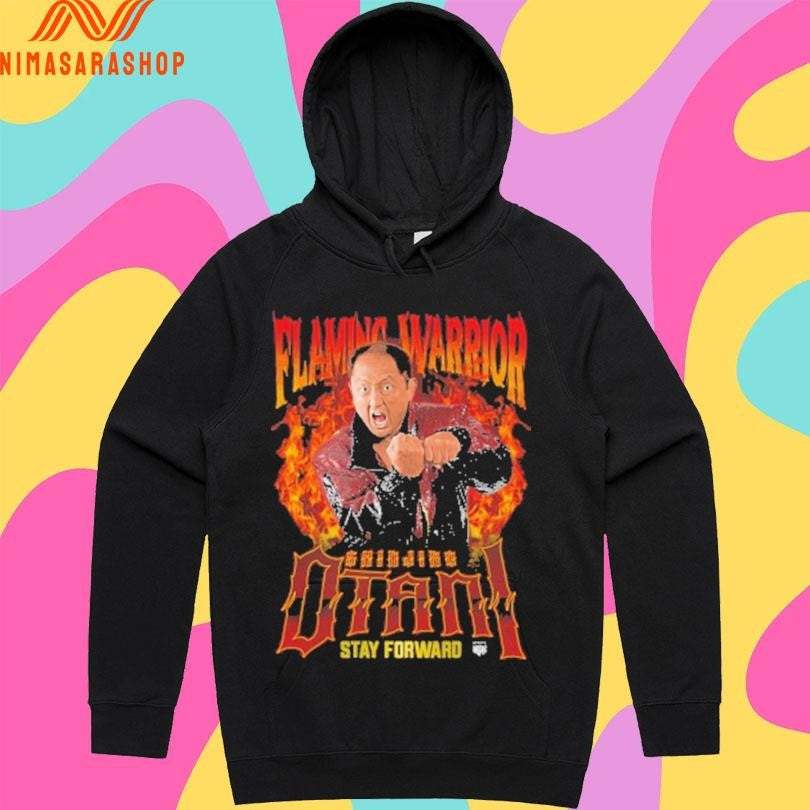 Flaming Warrior Shinjiro Otani Stay Forward Shirts
