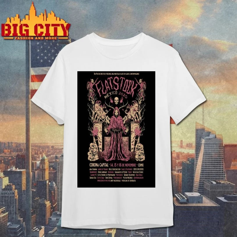 Flatstock 2025 Mexico Shows On Nov 14-15 Poster shirt