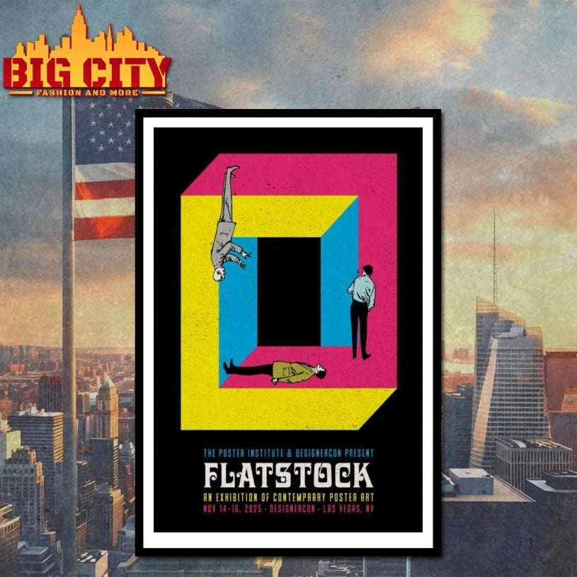 Flatstock The Expo at World Market Center Nov 14-16 2025 Poster Shirt