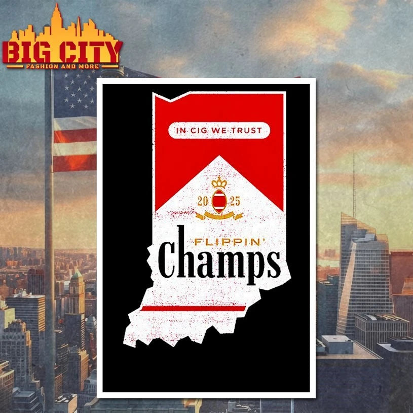 Flippin Champs Indiana College Football Fans 2025 shirt