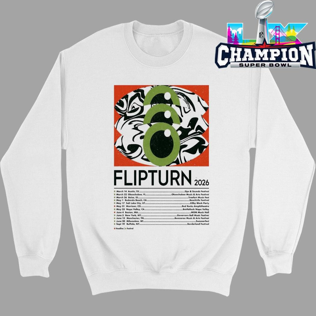 Flipturn Tour Spring And Summer 2026 Shirt
