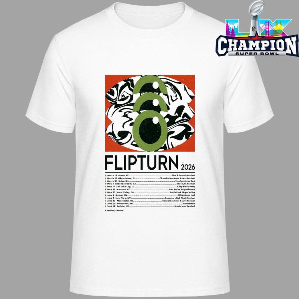 Flipturn Tour Spring And Summer 2026 Shirt