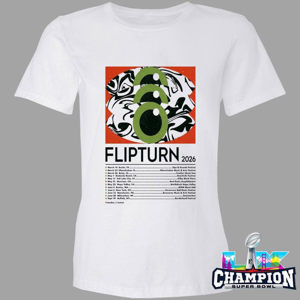 Flipturn Tour Spring And Summer 2026 Shirt