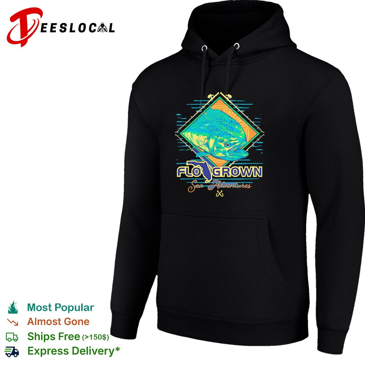 FloGrown sea adventures mahi mahi Florida shirt