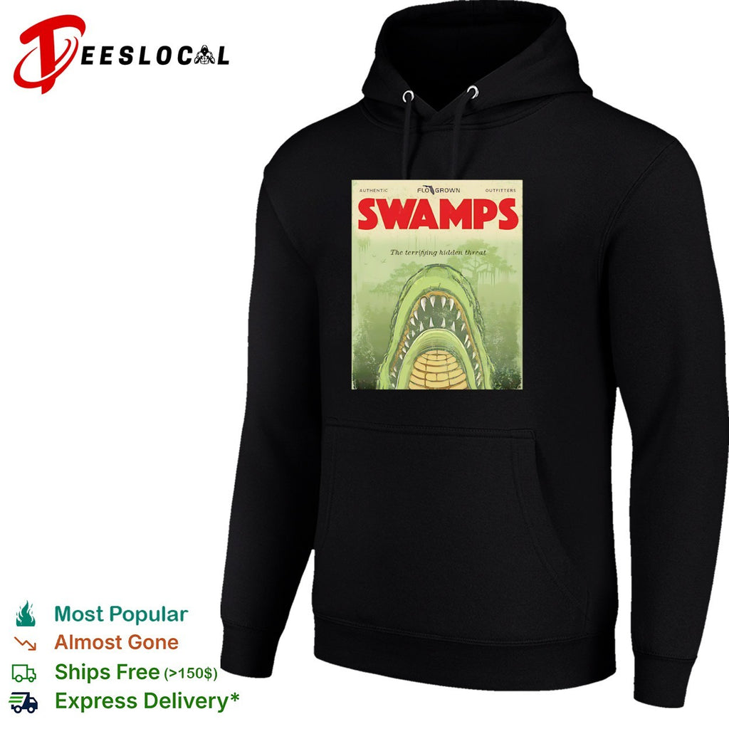 FloGrown swamps terrifying hidden threat alligator shirt