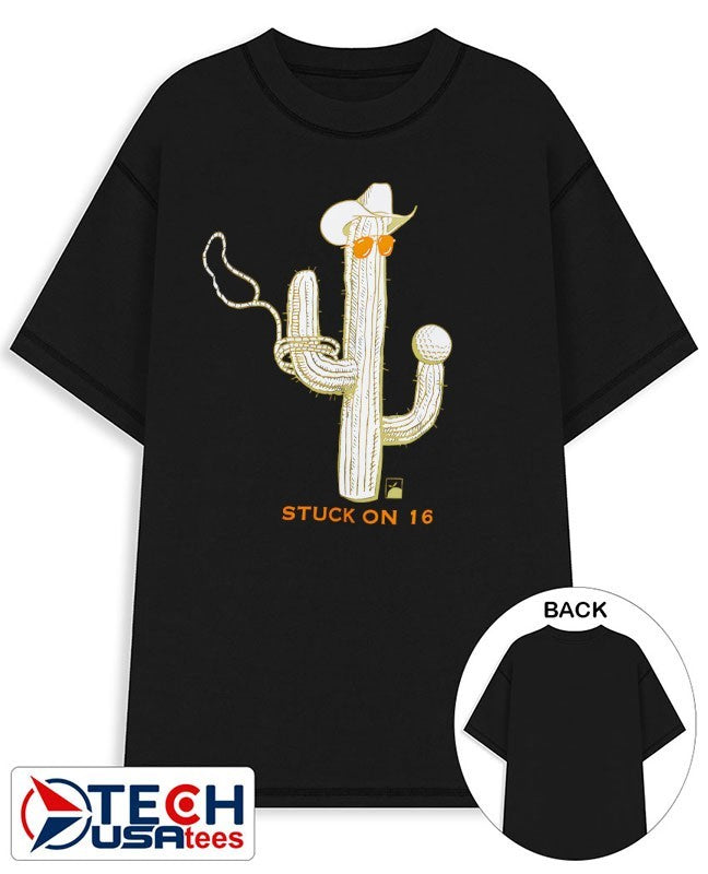 Flomotion WM Phoenix Open Stuck on 16 Cactus shirt