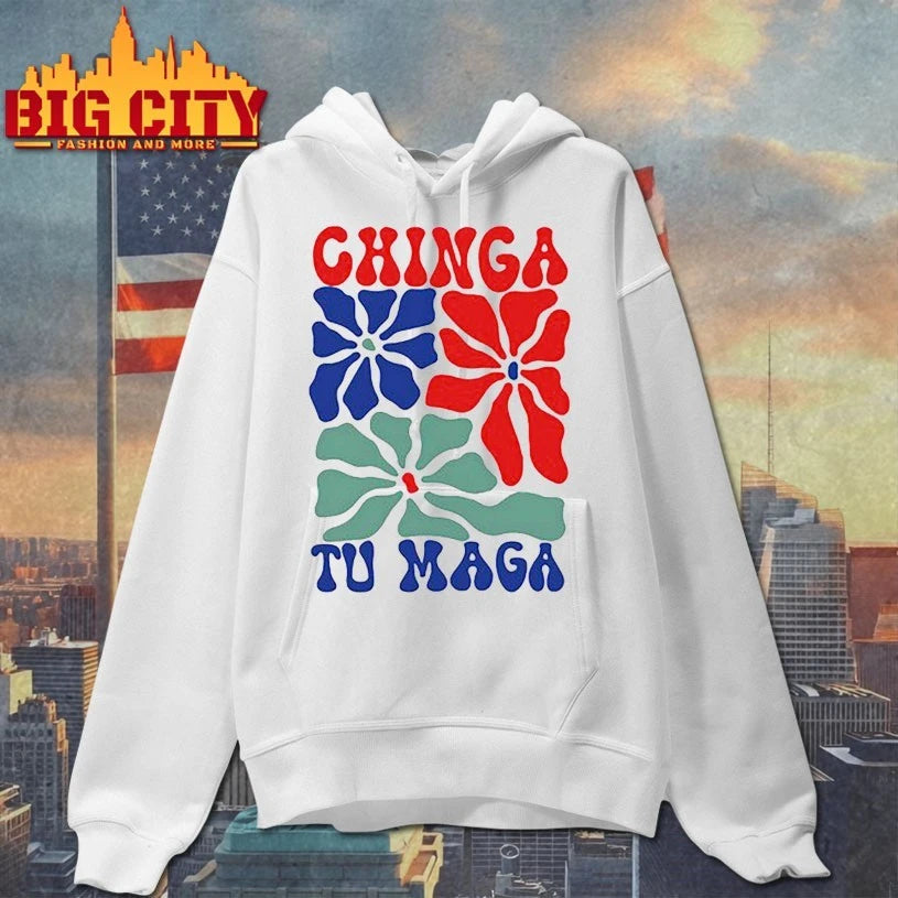 Floral Chinga Tu Maga Feminist Activism shirt