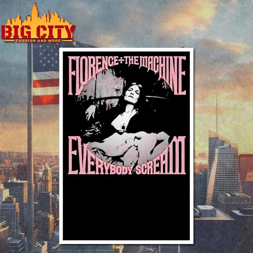 Florence And The Machine Everybody Scream Album Graphic Shirt