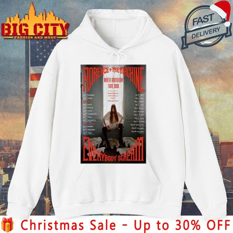 Florence The Machine Tour North American Poster shirt